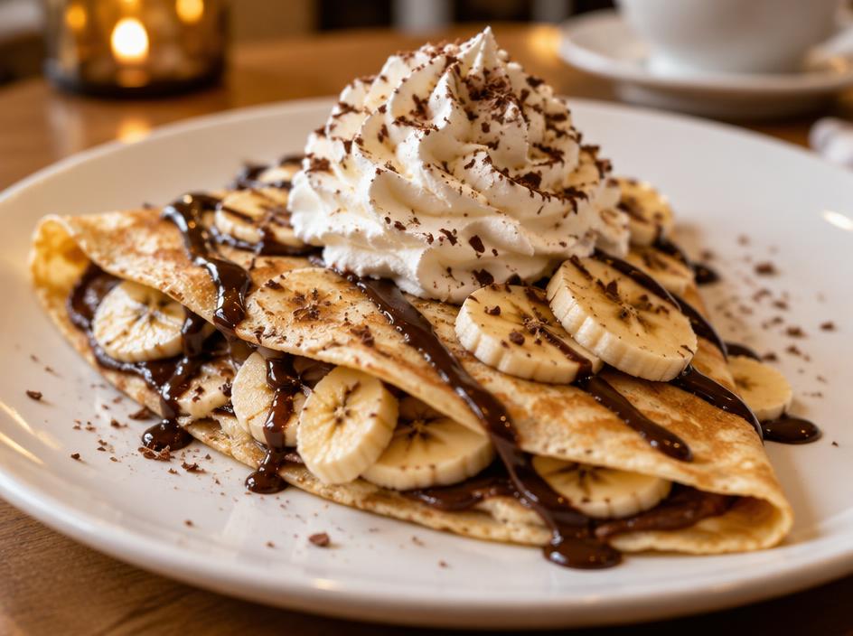 Crêpe chocolat banane