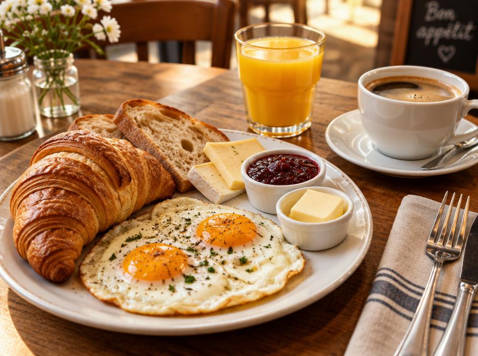 Petit-déjeuner complet
